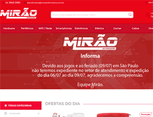 Tablet Screenshot of mirao.com.br